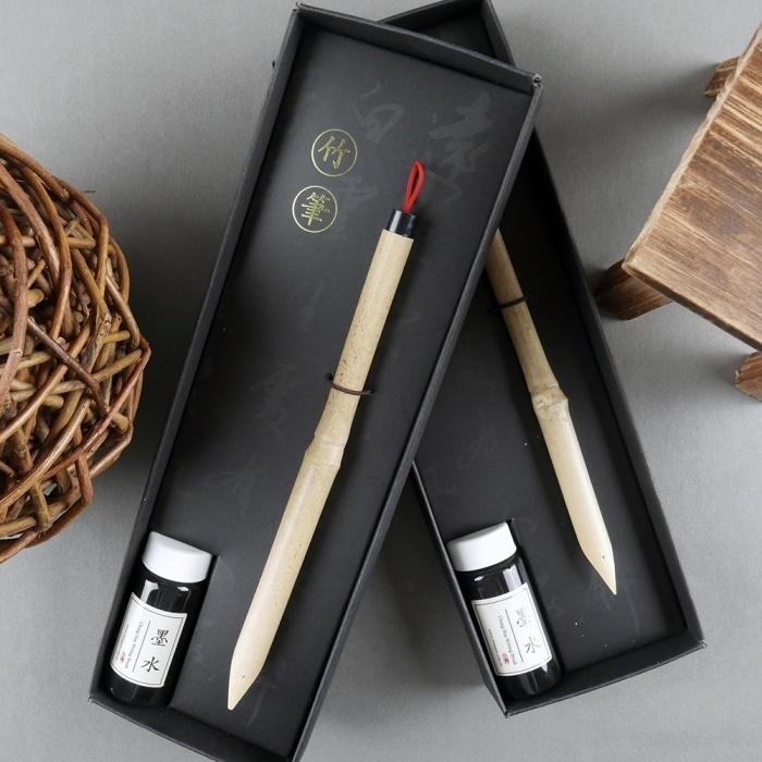 7117 - 【中華筆莊】竹筆禮盒 ☆台灣品牌~推薦文創禮物  - K-I05-細節圖7