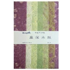 7117 - 【禹華企業】麻落水紙 6色 36x26cm 6張入 ☆台灣品牌 P-024-14-細節圖2