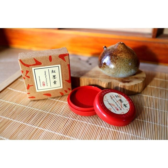 7117 - 【中華筆莊】紅墨膏 30g (色澤鮮豔) ☆台灣品牌 - K-M01R-細節圖4