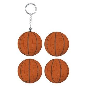 百耘圖 - 籃球立體球型拼圖鑰匙圈24片 - HP0124256