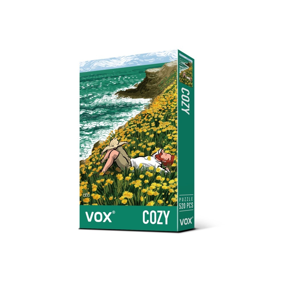 VOX - 當梵谷走進畫裡系列~ 舒適 COZY 520片拼圖 VE500-28-細節圖2