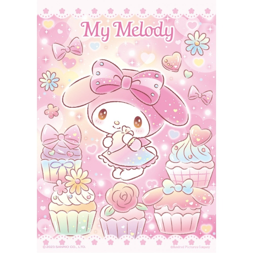 百耘圖 - MY MELODY美樂蒂【甜點系列】糖霜蛋糕 108片拼圖 HP0108-275