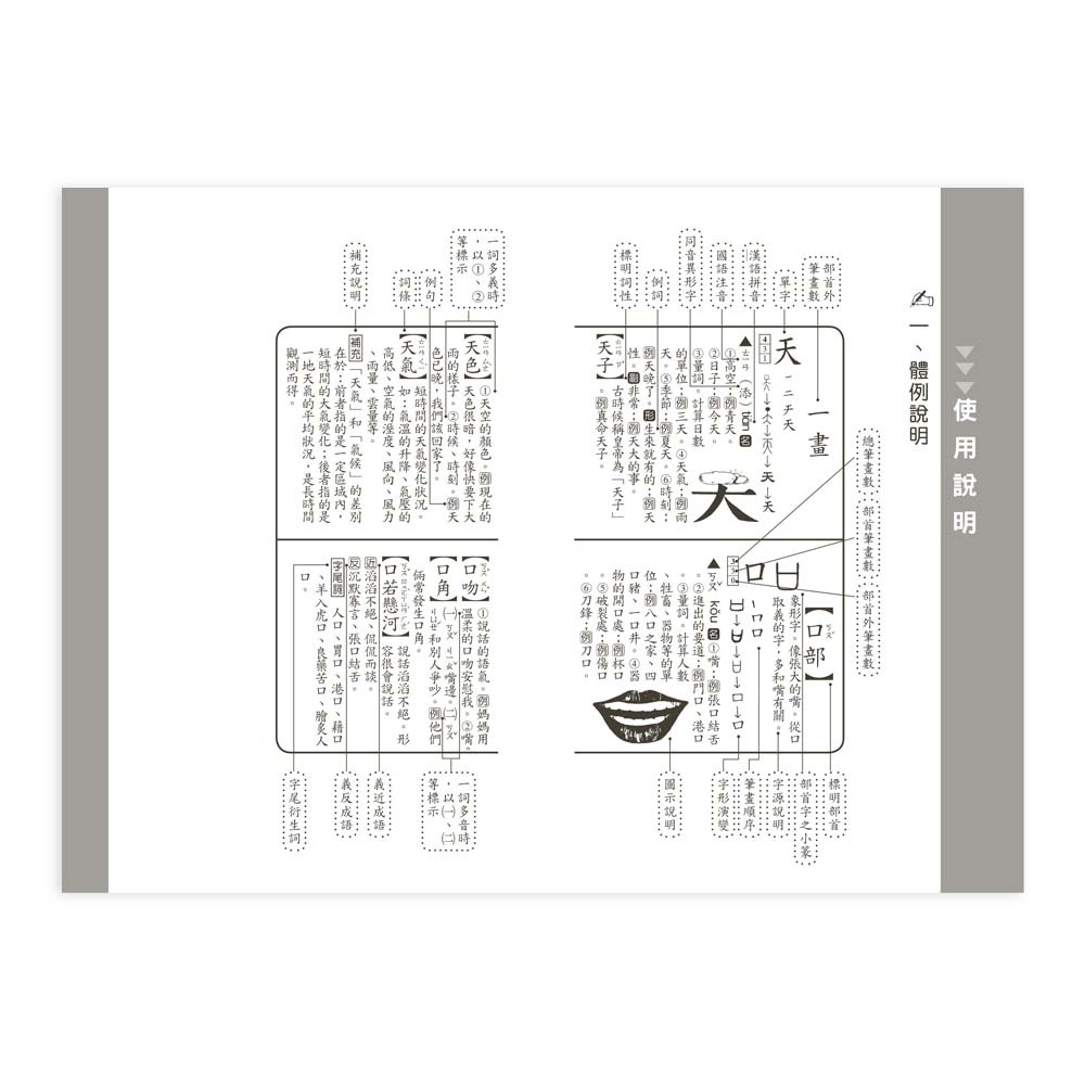 89 - 中文字典系列18-(64K)新編學生辭典(平裝) B5129-4-細節圖5