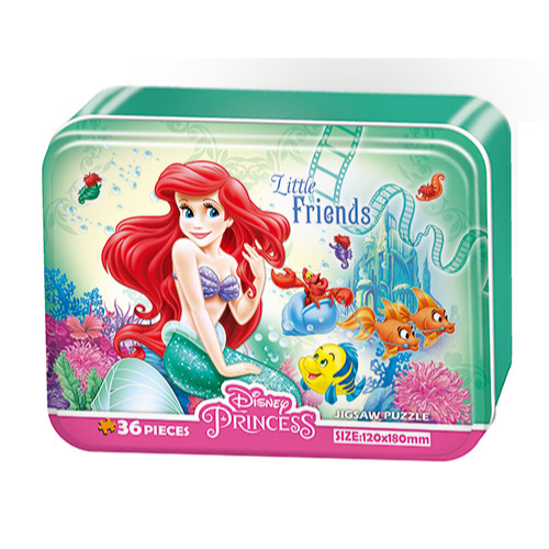 百耘圖 - Disney Princess 小美人魚(2)鐵盒拼圖36片 HPD-BX036011-細節圖2