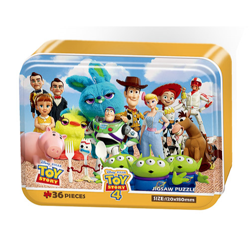 百耘圖 - Toy Story4 玩具總動員4(2)鐵盒拼圖36片 HPD-BX036012-細節圖2
