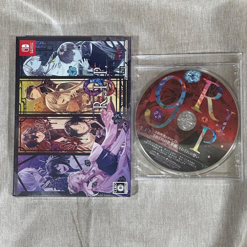 ［全新］Switch 限定版 9 R.I.P. 9 RIP 附預約特典CD オトメイト 乙女遊戲