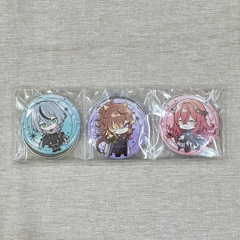 ［全新］OVER REQUIEMZ OZ オバレク Q版徽章 ebten特典 オトメイト 乙女遊戲-細節圖2