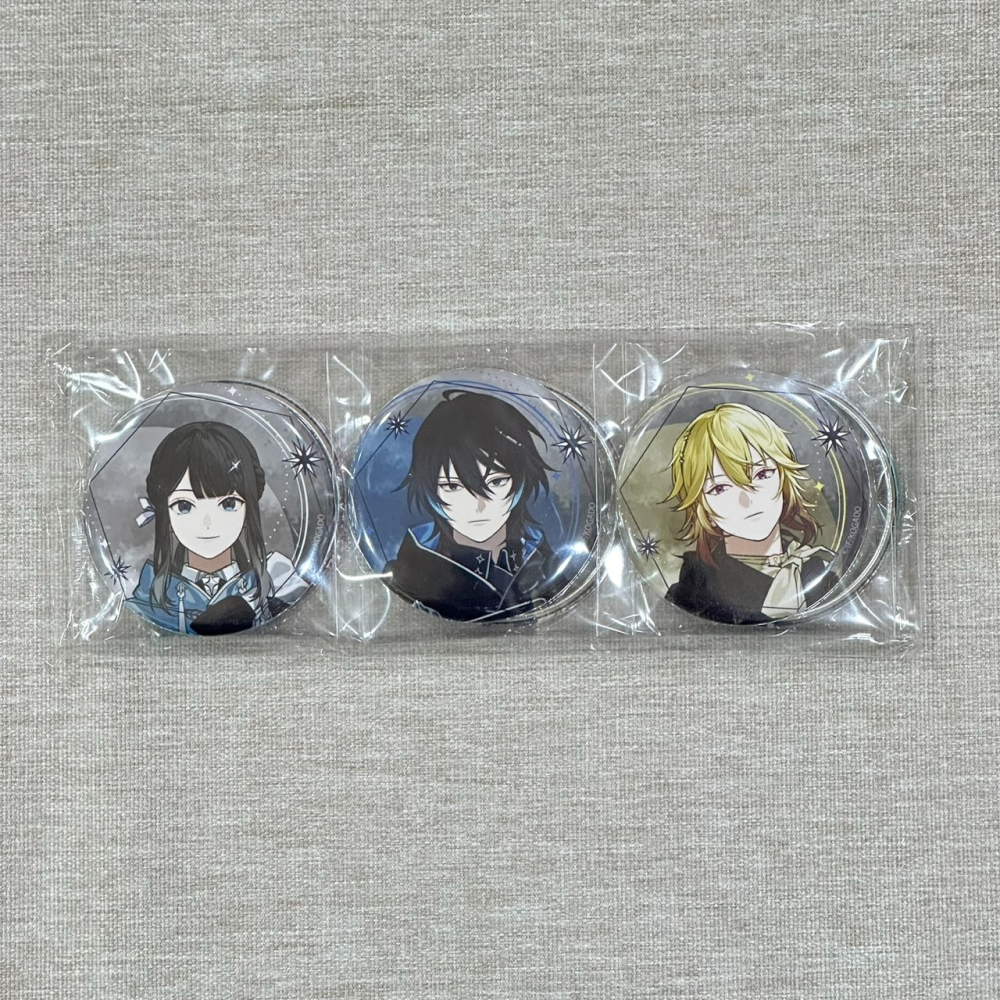 ［全新］OVER REQUIEMZ OZ オバレク 徽章 ebten特典 オトメイト 乙女遊戲-細節圖2