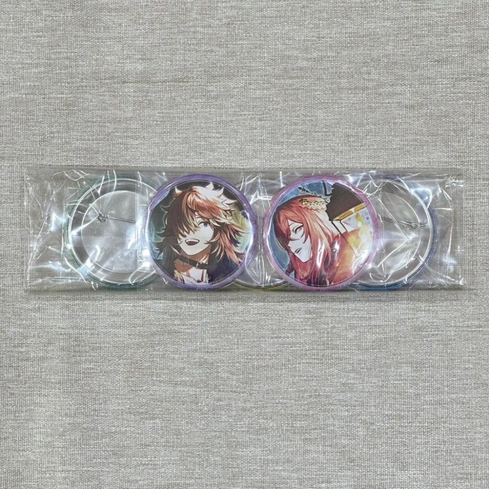 ［全新］OVER REQUIEMZ OZ オバレク 徽章 WonderGOO特典 オトメイト 乙女遊戲-細節圖2