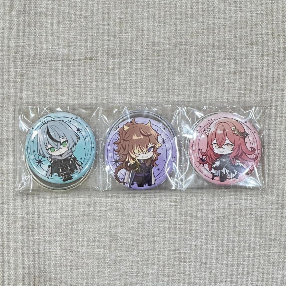 ［全新］OVER REQUIEMZ OZ オバレク Q版徽章 ebten特典 オトメイト 乙女遊戲-細節圖2