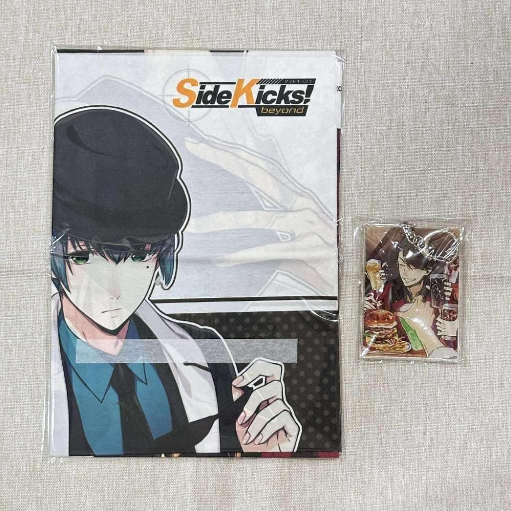 ［全新］Switch Side Kicks！ beyond アニメイト特典 布海報 吊飾 文化放送エクステンド 乙女遊戲-細節圖2