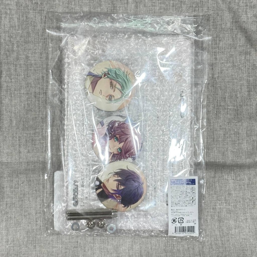 ［全新］キューピット パラサイト 共生邱比特 キュピパラ 壓克力板 徽章 套組 乙女遊戲 オトメイト-細節圖3