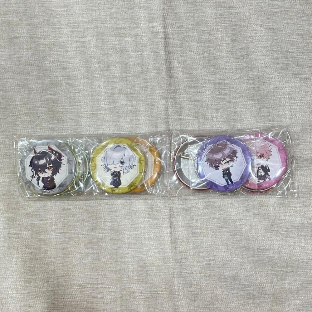 ［全新］Switch 9 R.I.P. sequel Ebten 特典 Q版徽章組 オトメイト 乙女遊戲-細節圖3