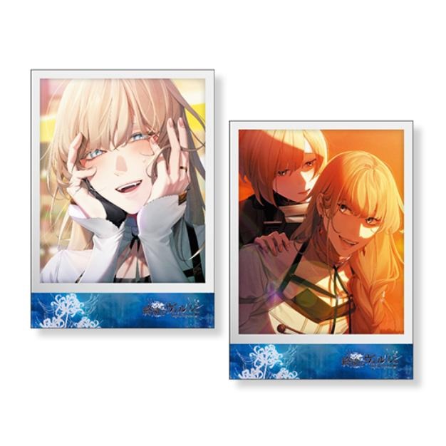 ［全新］終遠のヴィルシュ 終遠的威爾修 リュカ 璐卡 拍立得 布杯墊 吊飾 小圓鏡 ちゃれくじ オトメイト 乙女遊戲-細節圖2