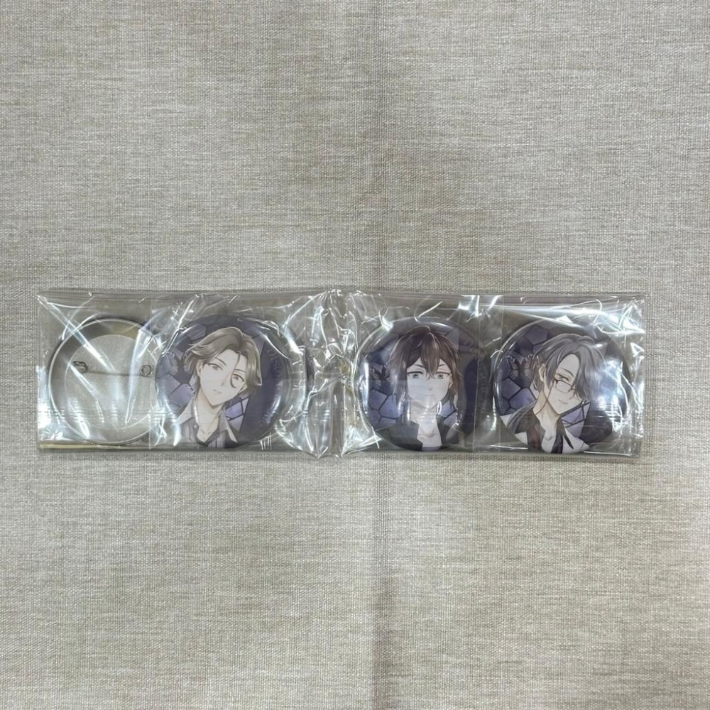 ［全新］Switch DistortedCode 生者の残り香 Ebten特典 徽章 ディストコ TAKUYO 乙女遊戲-細節圖2