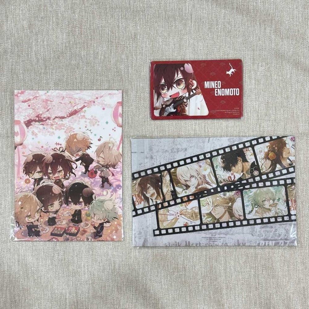 ［全新］Collar×Malice Collar Malice 中文 公式設定集 畫集 畫冊 設計卡貼 明信片 乙女遊戲-細節圖2