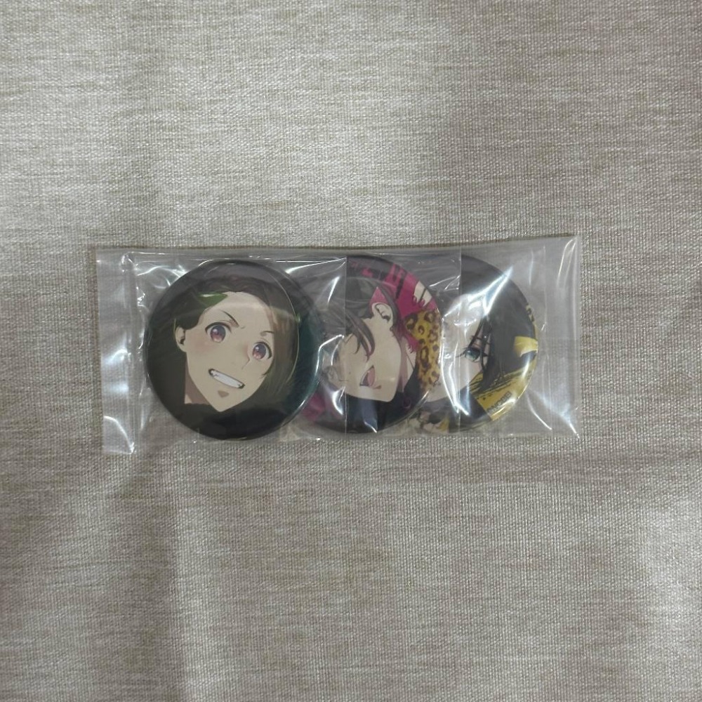 ［全新］BUSTAFELLOWS SEASON2 バスタフェロウズ 安利美特 アニメイト 特典徽章 乙女遊戲-細節圖2