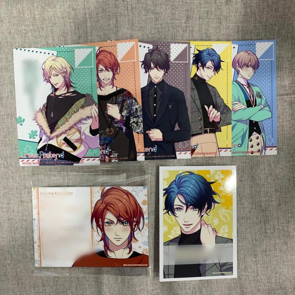 ［全新］Switch Lover Pretend アリスNET特典套組 立牌 徽章 留言小卡 ステラ特典小卡 乙女遊戲-細節圖4