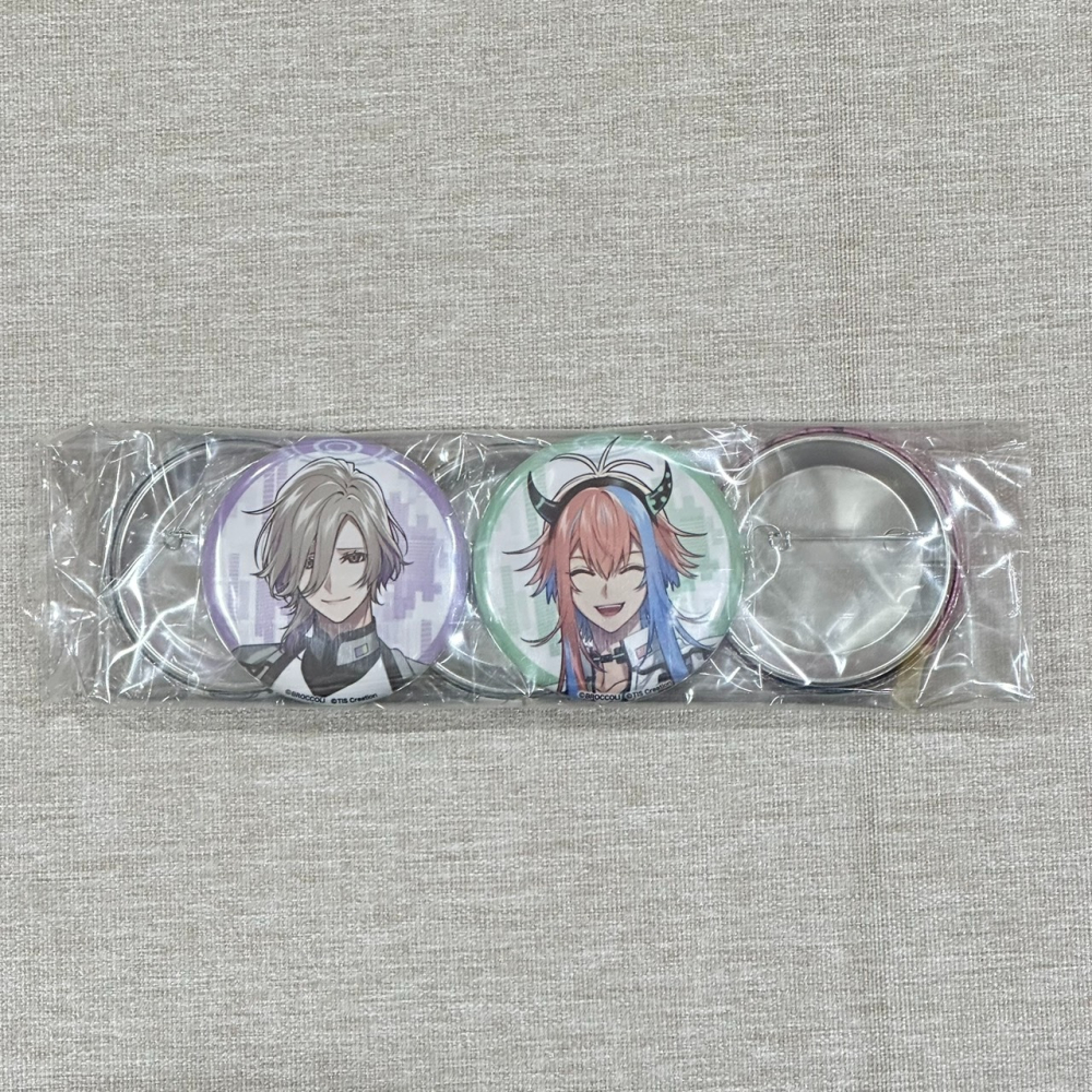 ［全新］Switch UN:LOGICAL アンロジカル WonderGOO 特典徽章組 ブロッコリー 乙女遊戲-細節圖3