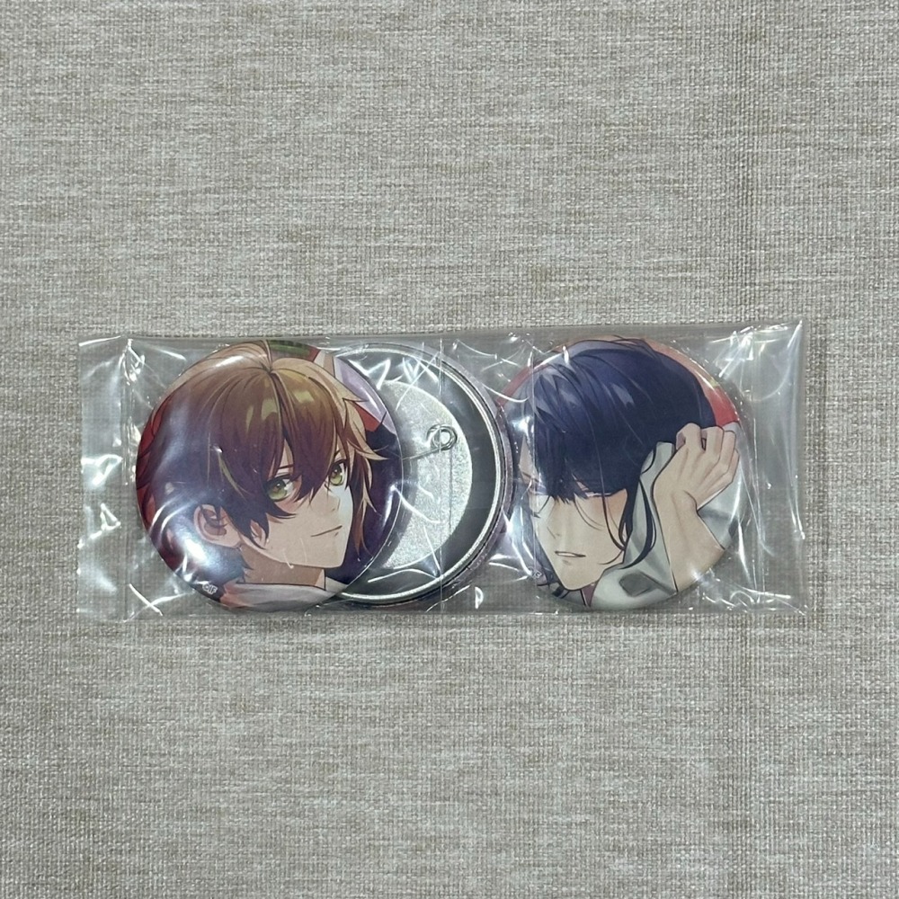 ［全新］Switch オランピアソワレ Catharsis アニメイト 特典 徽章 オトメイト 乙女遊戲-細節圖2