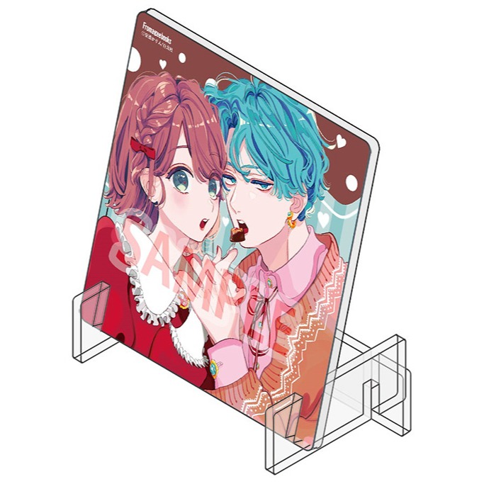 ［全新］顔だけじゃ好きになりません 顔好き 喜歡你，不是因為你長得帥 立牌 杯墊 資料夾 安斎花凜 少女漫畫 花とゆめ-細節圖4