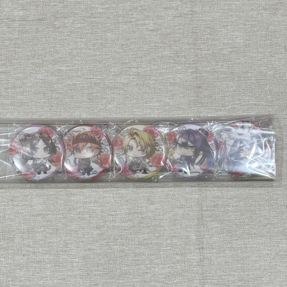 ［全新］Switch マツリカの炯 天命華燭伝 茉莉花之炯 Wondergoo特典 Q版 徽章 オトメイト 乙女遊戲-細節圖2