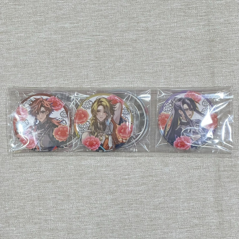 ［全新］Switch マツリカの炯 天命華燭伝 茉莉花之炯 FD WonderGOO特典 徽章 オトメイト 乙女遊戲-細節圖2