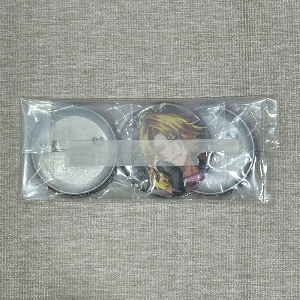 ［全新］Switch マツリカの炯 天命華燭伝 茉莉花之炯 アニメイト 特典 徽章 オトメイト 乙女遊戲-細節圖3