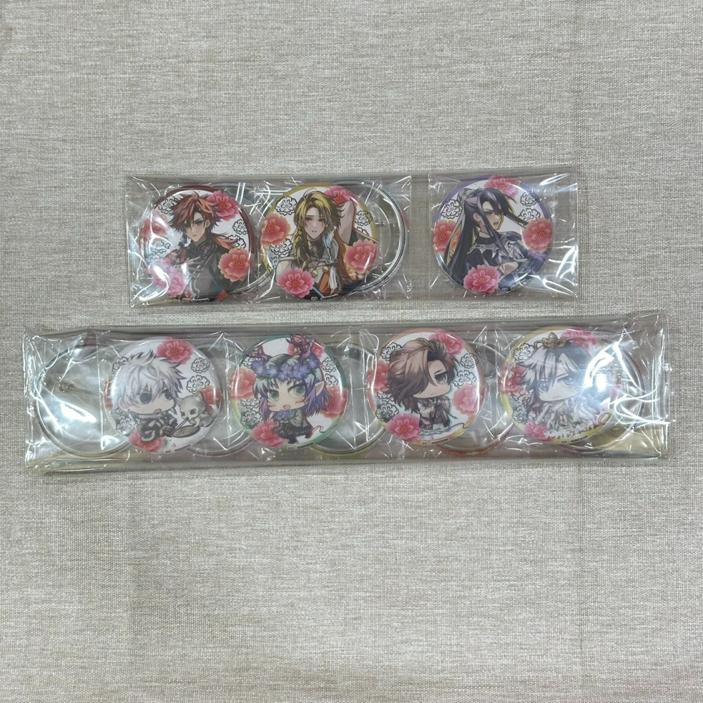 ［全新］Switch マツリカの炯 天命華燭伝 茉莉花之炯 FD WonderGOO特典 徽章 オトメイト 乙女遊戲 A-細節圖2
