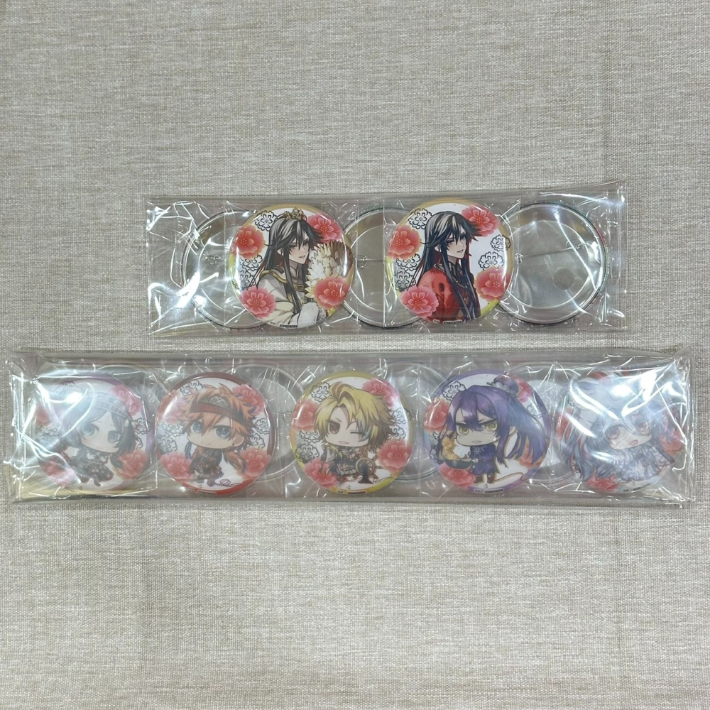 ［全新］Switch マツリカの炯 天命華燭伝 茉莉花之炯 FD WonderGOO特典 徽章 オトメイト 乙女遊戲 B-細節圖2