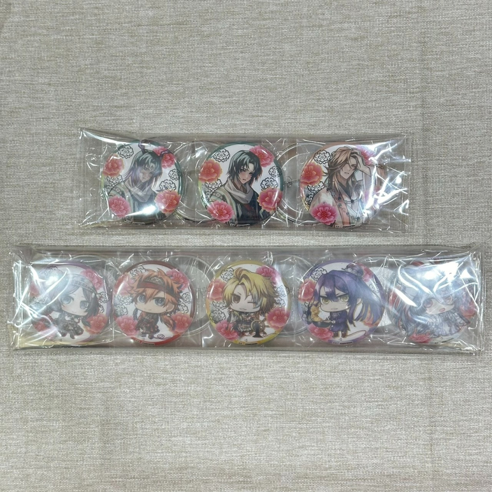 ［全新］Switch マツリカの炯 天命華燭伝 茉莉花之炯 FD WonderGOO特典 徽章 オトメイト 乙女遊戲 B-細節圖3