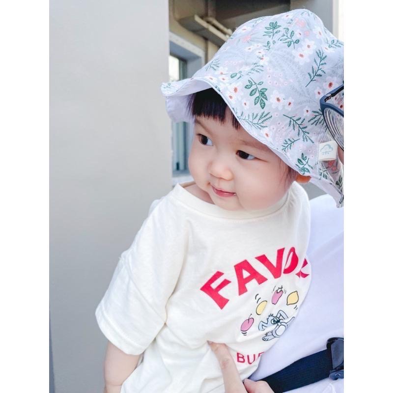 全新 紜朵工坊 草本花園 寶寶嬰兒髮帶漁夫帽彌月禮盒組 原價$1020-細節圖5