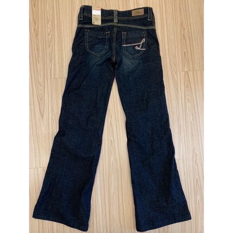 全新 Lee Cooper 伸縮美線寬褲 靴型褲 喇叭褲 牛仔褲 原價$3080 吊牌未拆-細節圖3