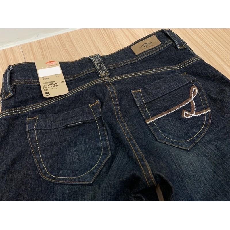 全新 Lee Cooper 伸縮美線寬褲 靴型褲 喇叭褲 牛仔褲 原價$3080 吊牌未拆-細節圖4