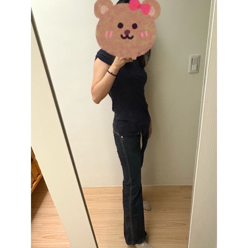 全新 Lee Cooper 伸縮美線寬褲 靴型褲 喇叭褲 牛仔褲 原價$3080 吊牌未拆-細節圖9