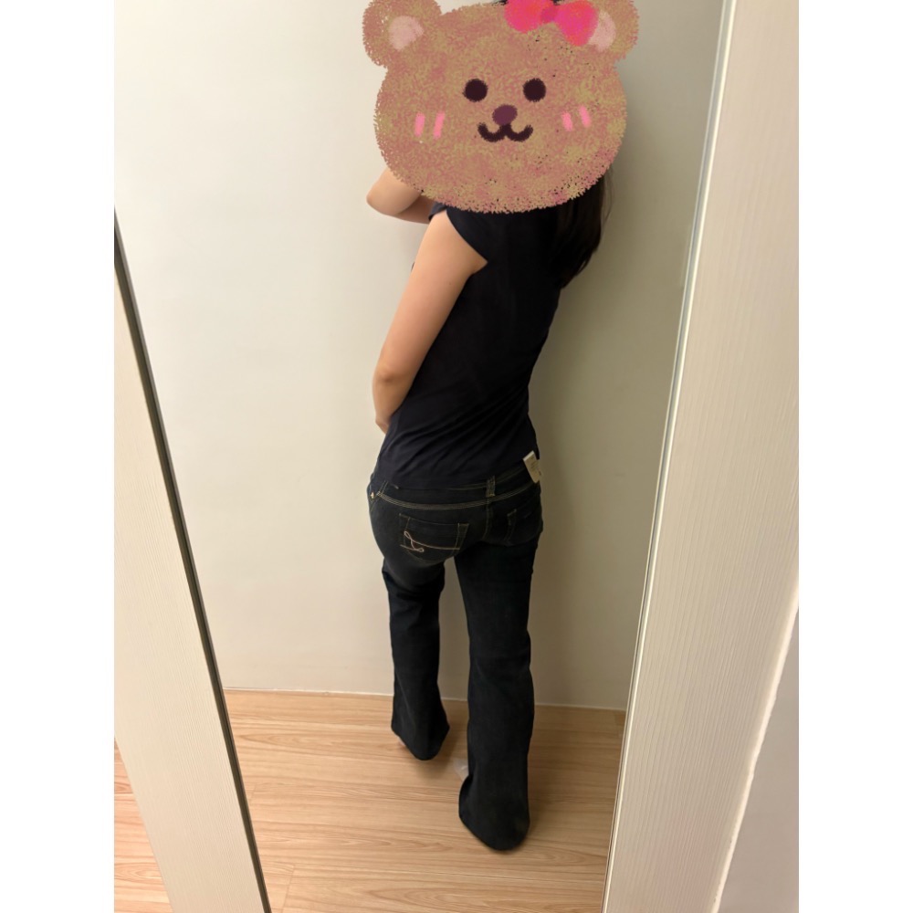 全新 Lee Cooper 伸縮美線寬褲 靴型褲 喇叭褲 牛仔褲 原價$3080 吊牌未拆-細節圖11