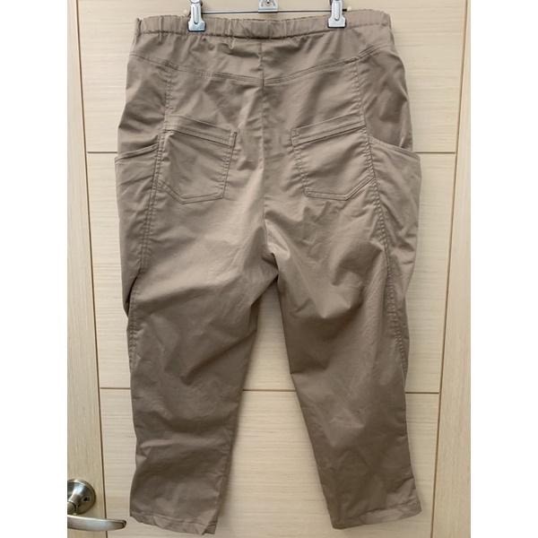 全新 ohoh-mini 歐歐咪妮立體口袋褲管拉鍊造型七分褲 孕婦褲 吊牌未拆-細節圖2