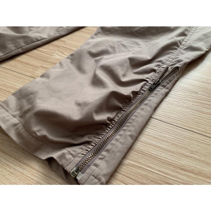 全新 ohoh-mini 歐歐咪妮立體口袋褲管拉鍊造型七分褲 孕婦褲 吊牌未拆-細節圖5