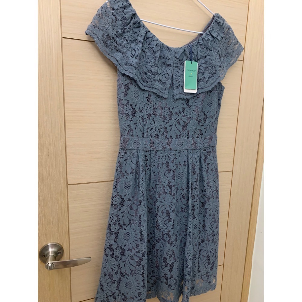 全新 epanouir 氣質鏤空蕾絲雕花洋裝 原價$2980-細節圖5