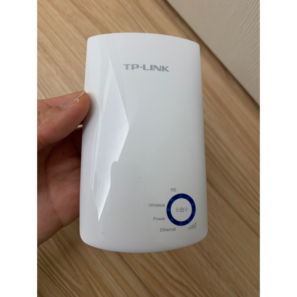 二手很新 TP-LINK TL-WA850RE 300Mbps 萬能 WiFi 訊號加強範圍擴展器 訊號延伸器-細節圖3