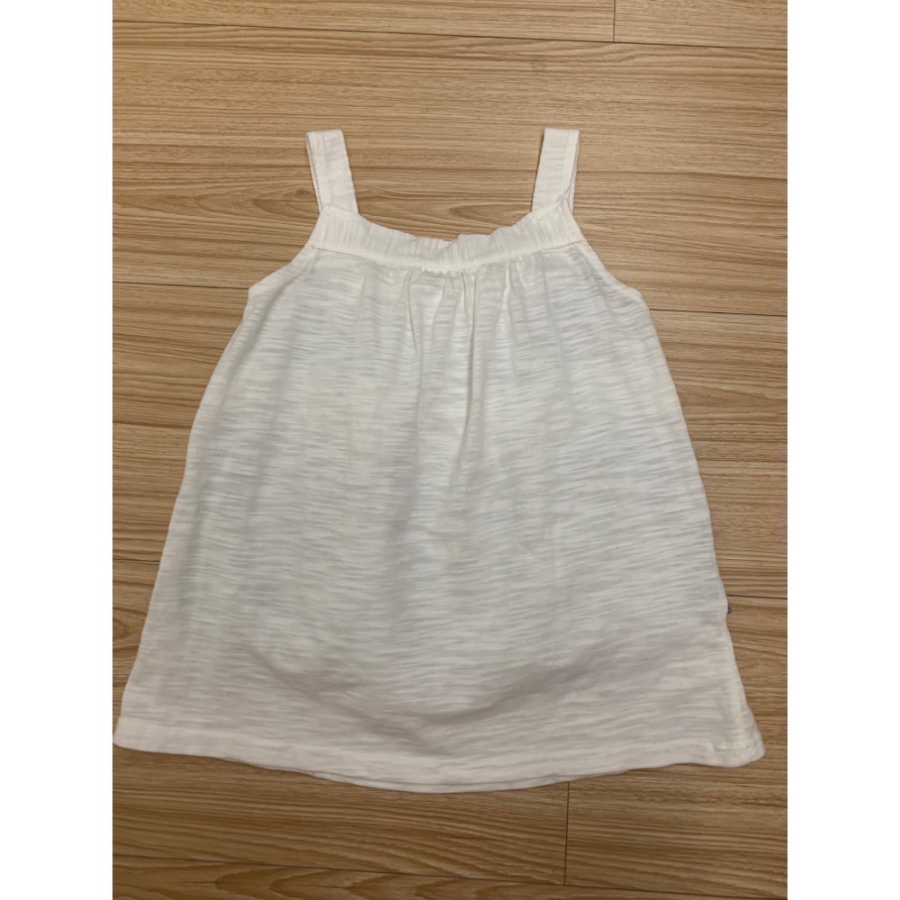 全新 巧儷而 兒童女童幼兒 蝴蝶結布蕾絲蛋糕無袖上衣 背心 約110cm 童裝-細節圖4