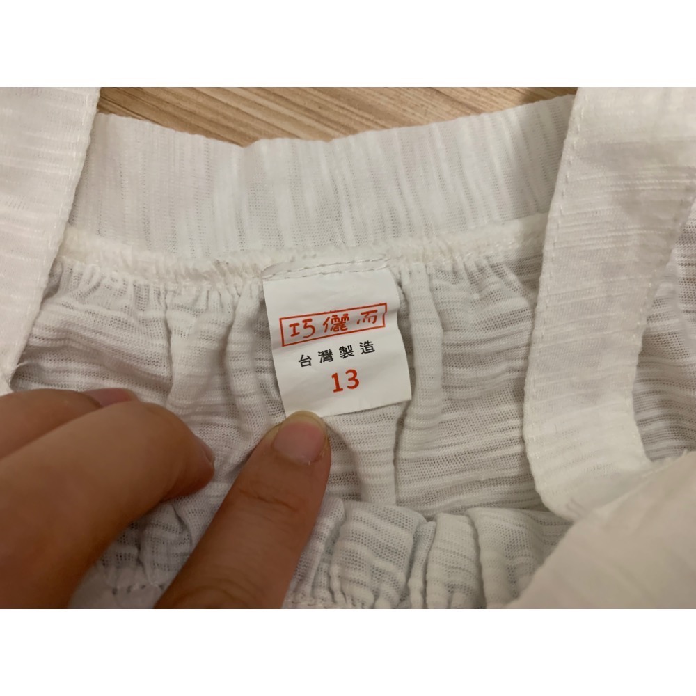 全新 巧儷而 兒童女童幼兒 蝴蝶結布蕾絲蛋糕無袖上衣 背心 約110cm 童裝-細節圖6