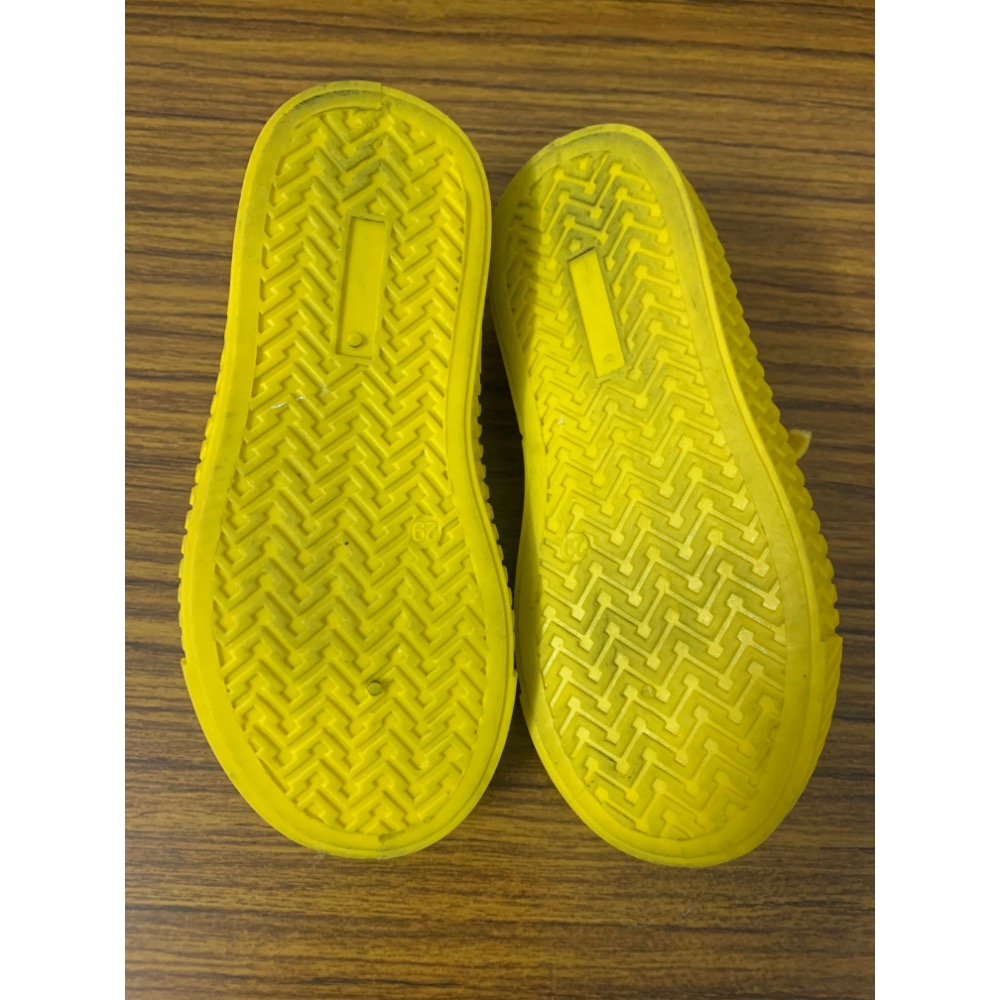 二手少穿很新 兒童幼兒 彈性鞋帶休閒帆布鞋 餅乾鞋 尺寸：29 童鞋-細節圖6