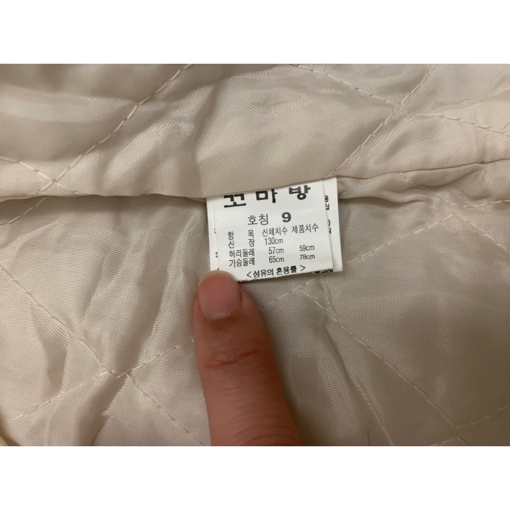 二手少穿很新 韓國 兒童幼兒女童男童 學院風毛呢針織抽鬚氣質外套 西裝外套 約100cm 童裝-細節圖8