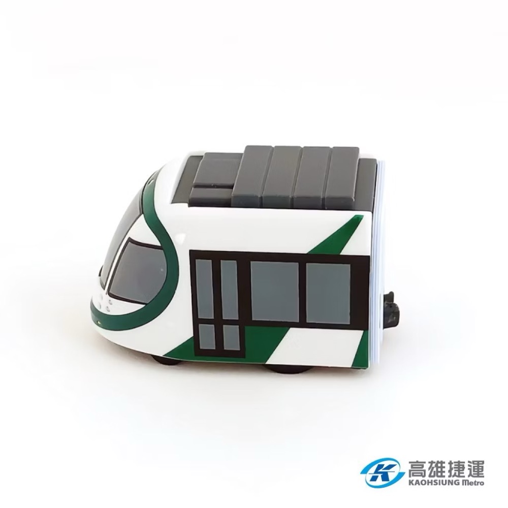 全新 KRTC 高雄捷運 高雄輕軌 鐵支路迴力小火車 迴力車 火車玩具  QV069 火車頭 西班牙CAF-細節圖7