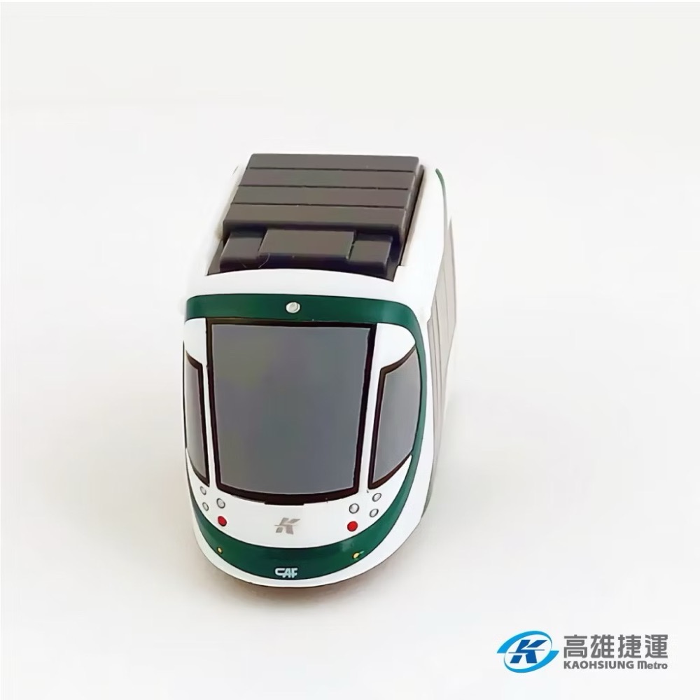 全新 KRTC 高雄捷運 高雄輕軌 鐵支路迴力小火車 迴力車 火車玩具  QV069 火車頭 西班牙CAF-細節圖8