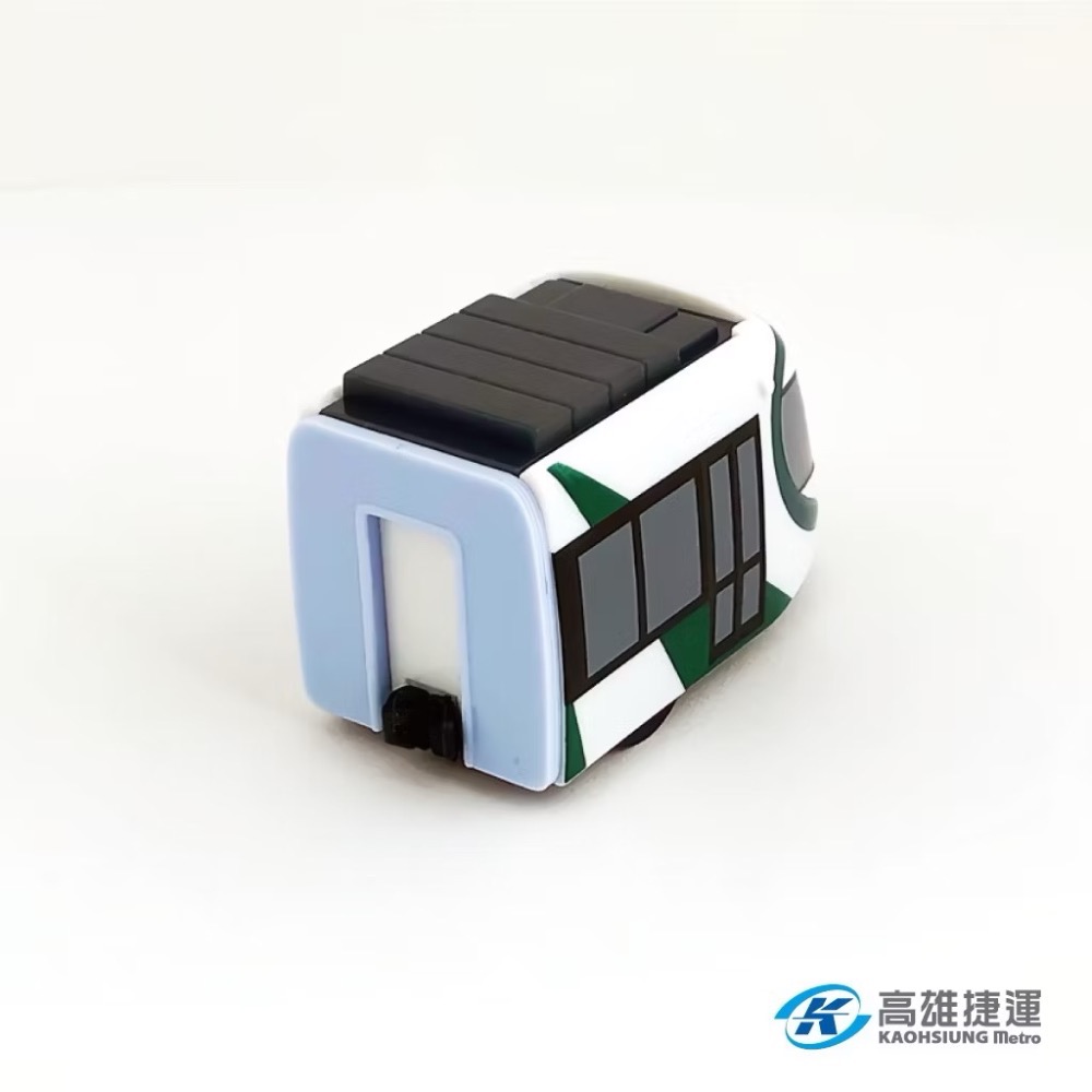 全新 KRTC 高雄捷運 高雄輕軌 鐵支路迴力小火車 迴力車 火車玩具  QV069 火車頭 西班牙CAF-細節圖9