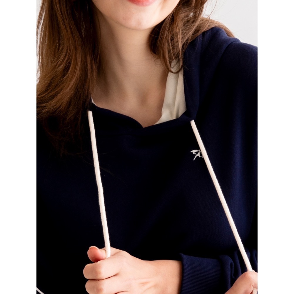 全新 Arnold Palmer 雨傘牌 LOGO刺繡連帽衛衣 連帽上衣 帽T 原價$3450 吊牌未拆-細節圖4