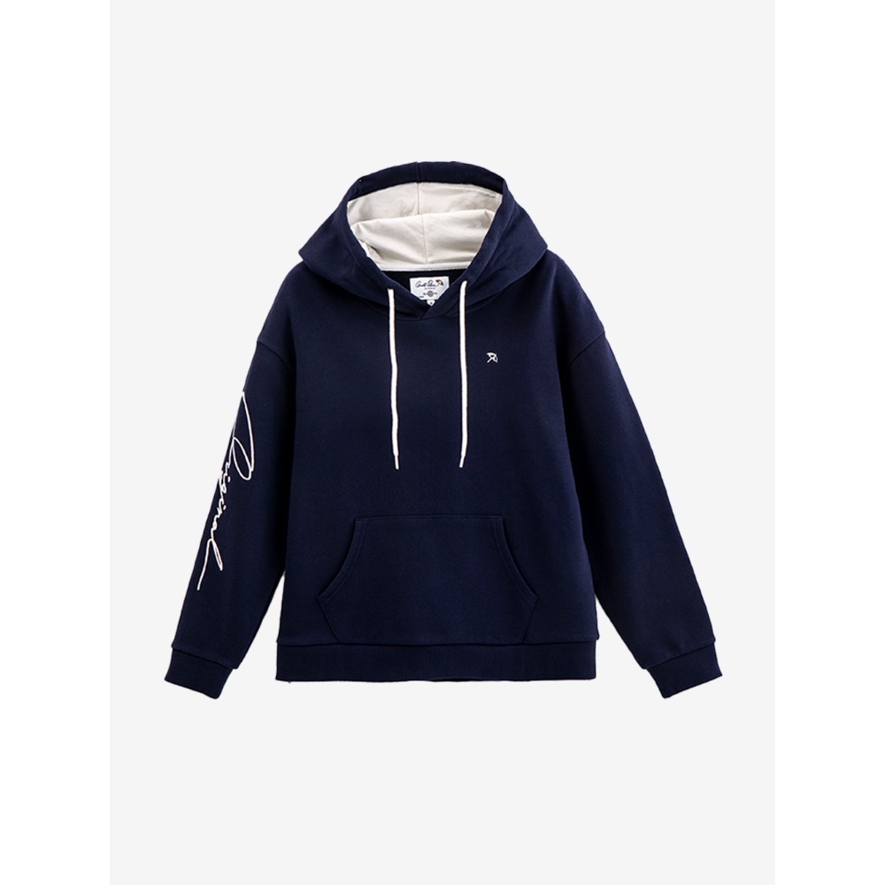 全新 Arnold Palmer 雨傘牌 LOGO刺繡連帽衛衣 連帽上衣 帽T 原價$3450 吊牌未拆-細節圖6