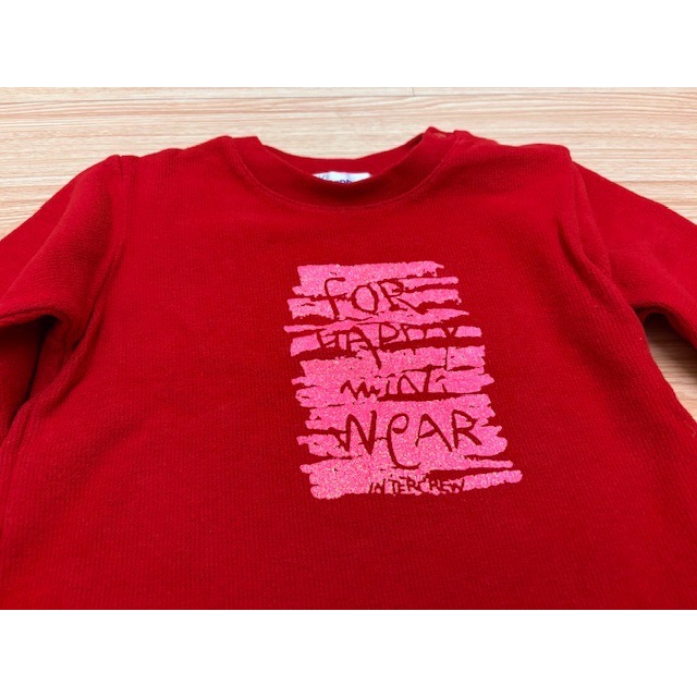 全新 幼兒兒童女童男童 英文字母休閒上衣 95cm 童裝-細節圖3